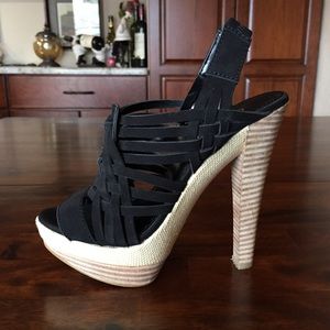 Colin Stuart, Black Leather Heels!